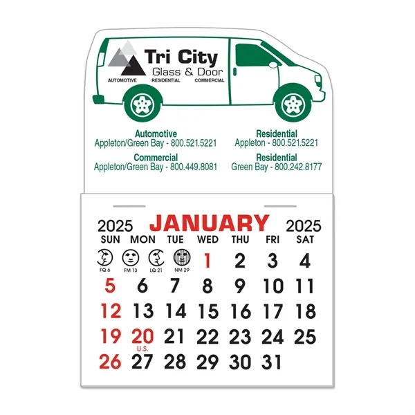 Stick It Magnet Calendar Pads - Van - Stick It Magnet Calendar Pads - Van - Image 1 of 1