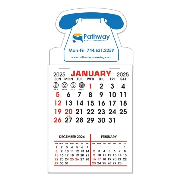 Stick It Magnet Calendar Pads - Telephone - Stick It Magnet Calendar Pads - Telephone - Image 0 of 1