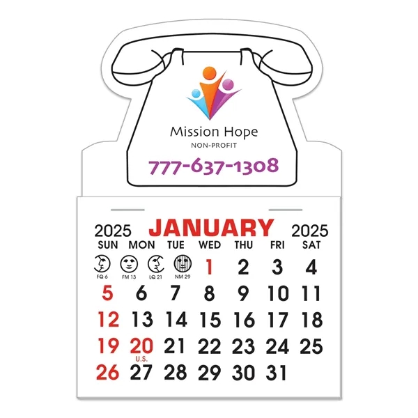 Stick It Magnet Calendar Pads - Telephone - Stick It Magnet Calendar Pads - Telephone - Image 1 of 1
