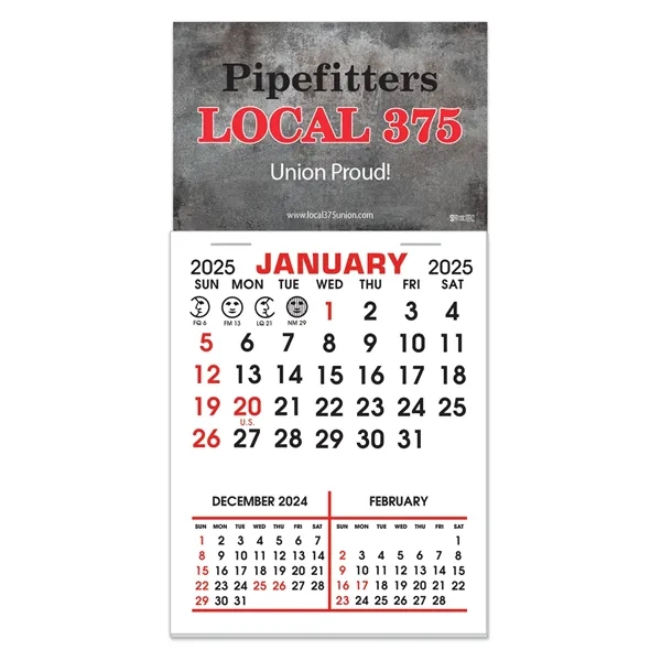 Stick It Decal Calendar Pads - Rectangle w/Square