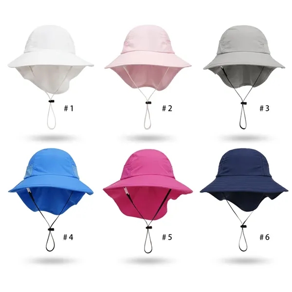 Kids Bucket Sun Hat - Kids Bucket Sun Hat - Image 5 of 5