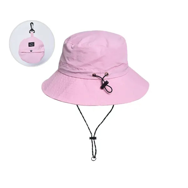Foldable Waterproof Rain Sun Bucket Hat - Foldable Waterproof Rain Sun Bucket Hat - Image 4 of 5