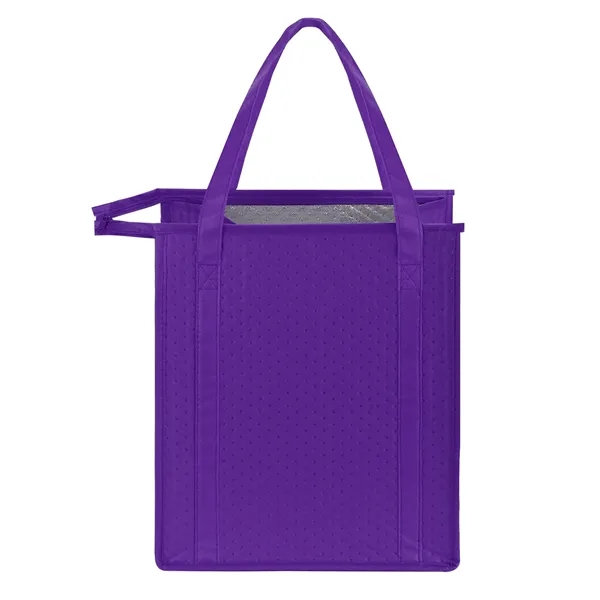Thermal Non-Woven Insulated Cooler Tote Bag-13"X15"X10" - Thermal Non-Woven Insulated Cooler Tote Bag-13"X15"X10" - Image 12 of 15