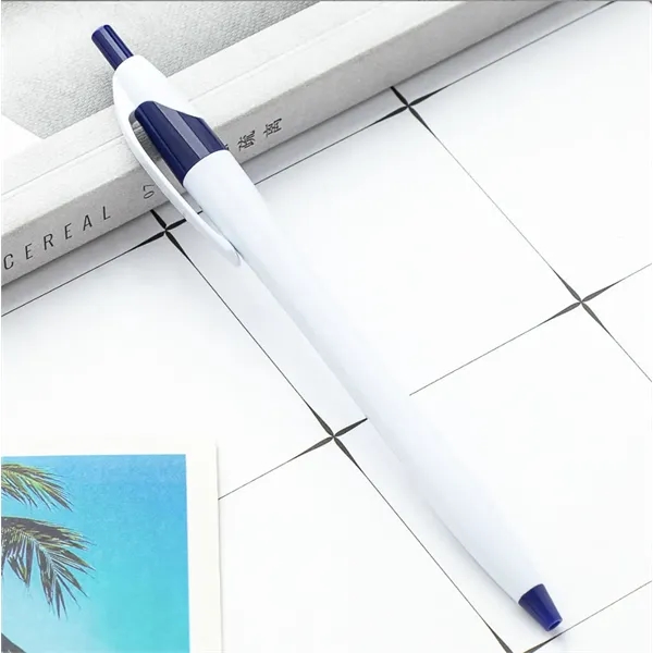 Retractable Plastic Ballpoint Pens - Retractable Plastic Ballpoint Pens - Image 6 of 6