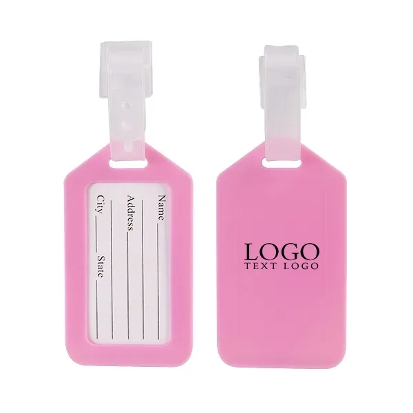 Colorful Luggage Tags With Logo - Colorful Luggage Tags With Logo - Image 6 of 34