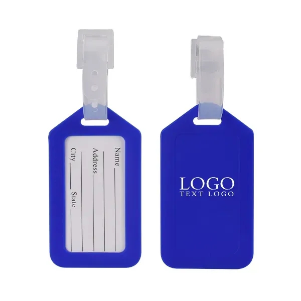 Colorful Luggage Tags With Logo - Colorful Luggage Tags With Logo - Image 10 of 34