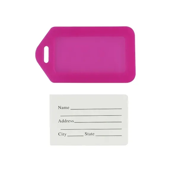 Colorful Luggage Tags With Logo - Colorful Luggage Tags With Logo - Image 13 of 34