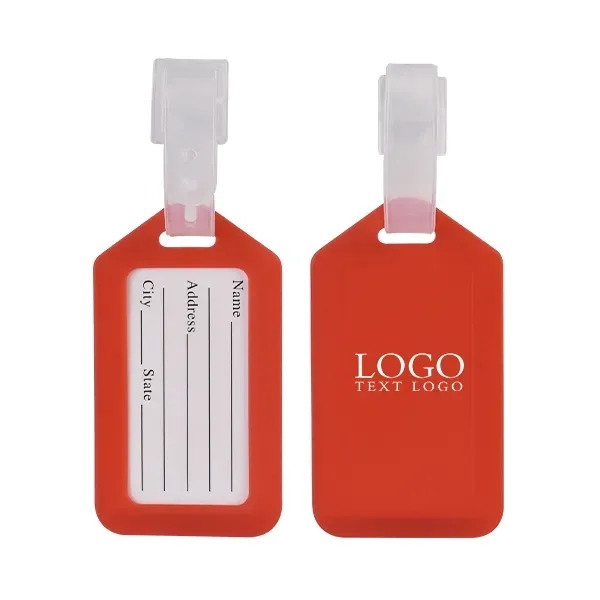 Colorful Luggage Tags With Logo - Colorful Luggage Tags With Logo - Image 18 of 34