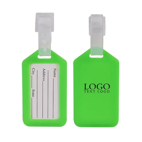 Colorful Luggage Tags With Logo - Colorful Luggage Tags With Logo - Image 20 of 34