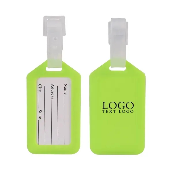 Colorful Luggage Tags With Logo - Colorful Luggage Tags With Logo - Image 22 of 34