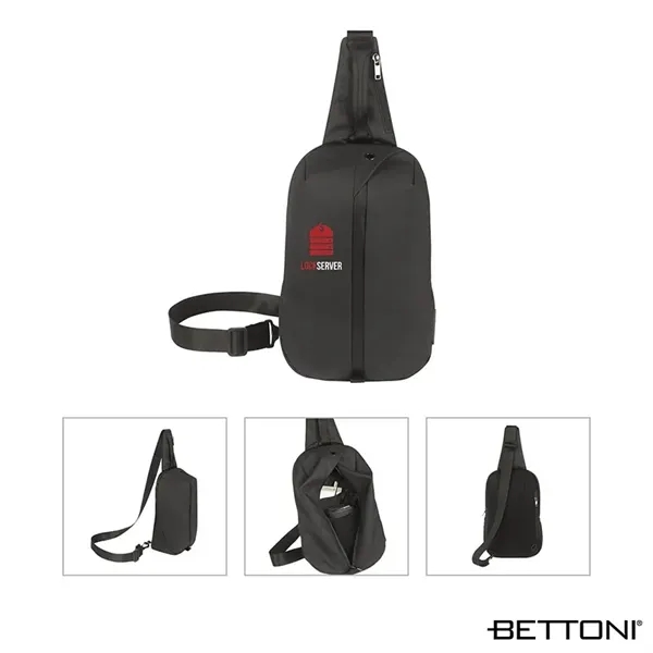 Bettoni® Moda Milano RPET Crossbody Sling - Bettoni® Moda Milano RPET Crossbody Sling - Image 0 of 1