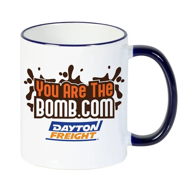 11 oz Color Handle Mug - 11 oz Color Handle Mug - Image 2 of 4