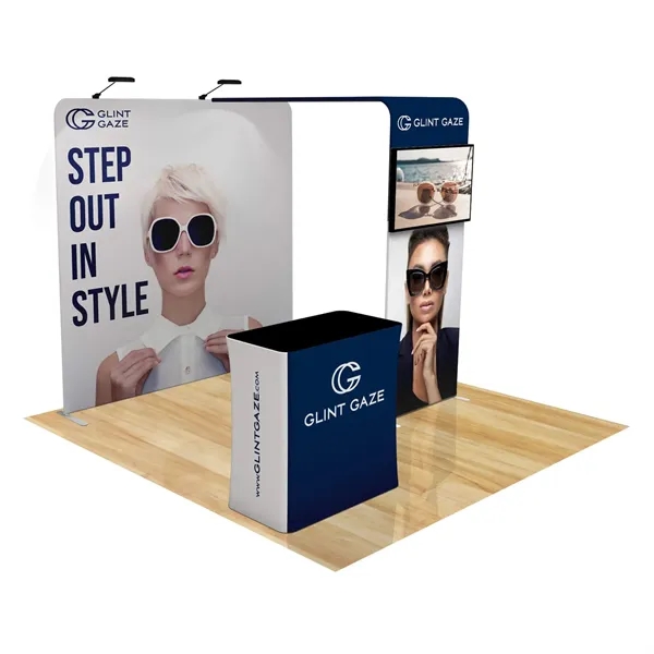 8ft Fastzip™ Bridge Archway Trade Show Booth Package - 8ft Fastzip™ Bridge Archway Trade Show Booth Package - Image 0 of 4
