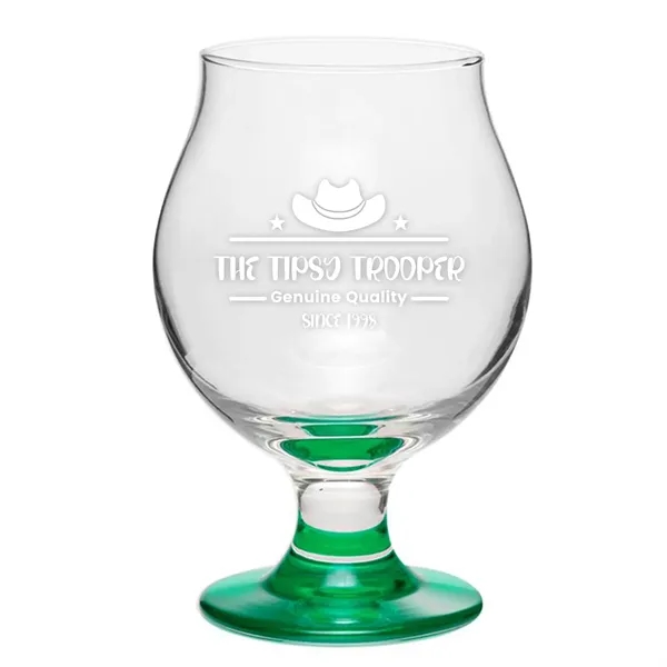 13 oz. Brussels Belgian Beer Glass (Engraved Imprint) - 13 oz. Brussels Belgian Beer Glass (Engraved Imprint) - Image 3 of 5