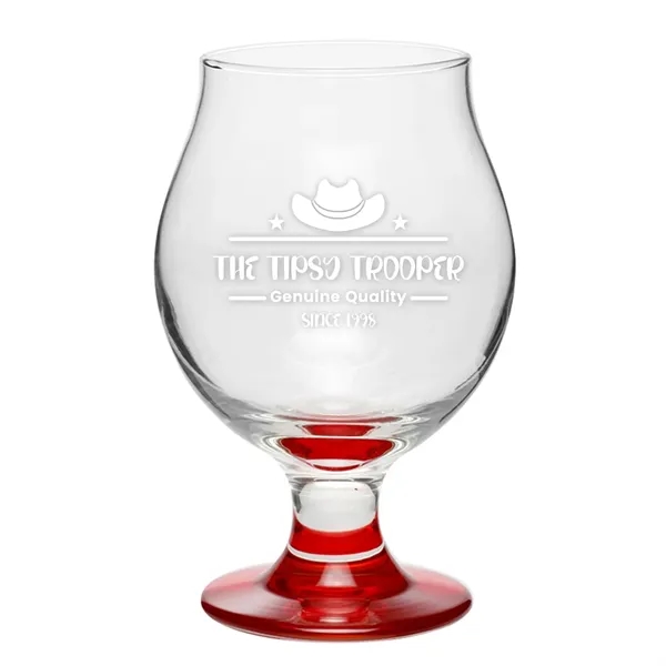 13 oz. Brussels Belgian Beer Glass (Engraved Imprint) - 13 oz. Brussels Belgian Beer Glass (Engraved Imprint) - Image 5 of 5