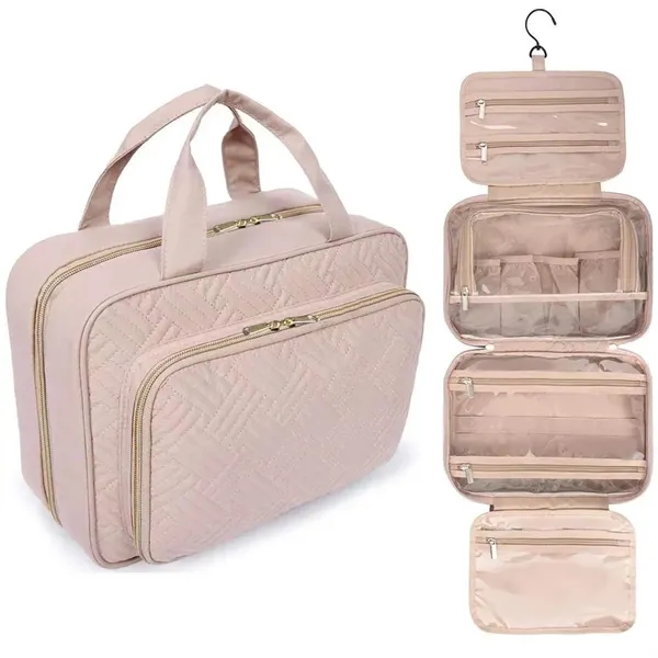Toiletry Bag With Hanging Hook - Toiletry Bag With Hanging Hook - Image 0 of 6