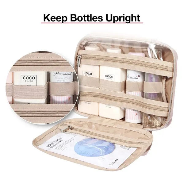 Toiletry Bag With Hanging Hook - Toiletry Bag With Hanging Hook - Image 1 of 6