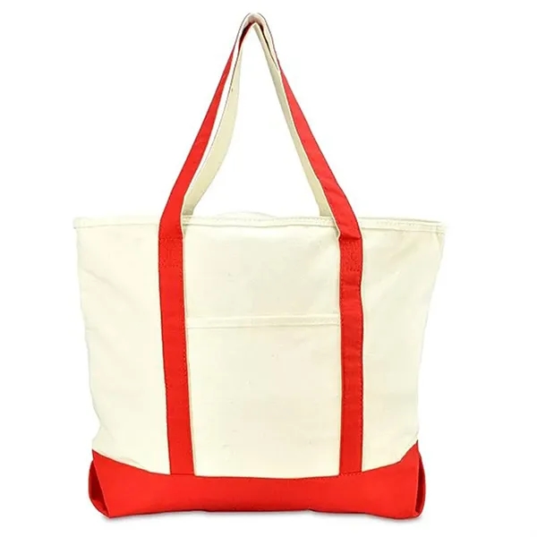 Logo Canvas Tote Bag - Logo Canvas Tote Bag - Image 0 of 2