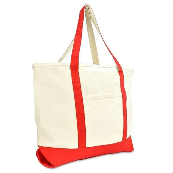 Logo Canvas Tote Bag - Logo Canvas Tote Bag - Image 1 of 2