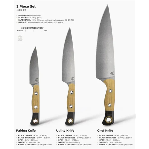 3 Piece Set Maple Valley & Black - 3 Piece Set Maple Valley & Black - Image 3 of 3