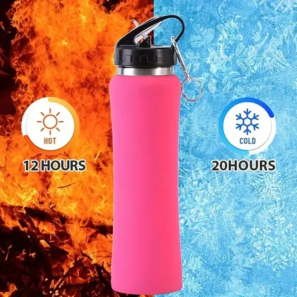 Outdoor Sports Bottle Water Cup Stainless Steel 20oz - Outdoor Sports Bottle Water Cup Stainless Steel 20oz - Image 5 of 6