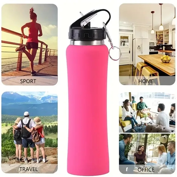 Outdoor Sports Bottle Water Cup Stainless Steel 20oz - Outdoor Sports Bottle Water Cup Stainless Steel 20oz - Image 6 of 6