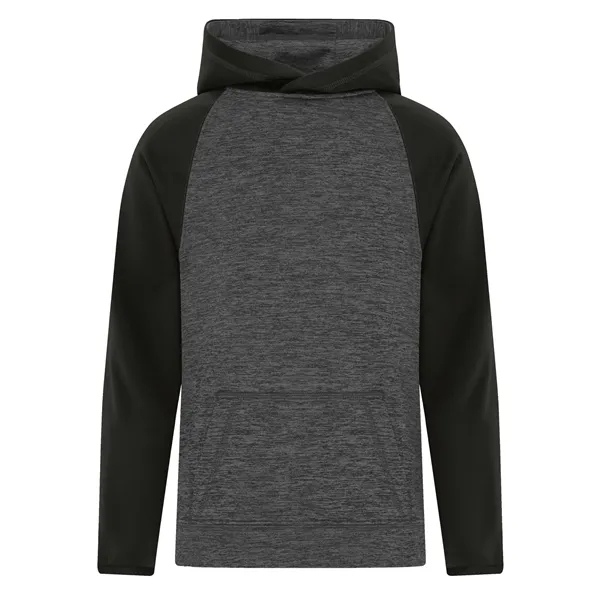 ATC™ DYNAMIC HEATHER FLEECE TWO TONE HOODED YOUTH SWEATSHIRT - ATC™ DYNAMIC HEATHER FLEECE TWO TONE HOODED YOUTH SWEATSHIRT - Image 1 of 16
