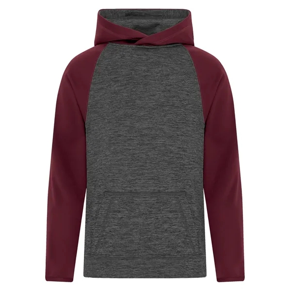 ATC™ DYNAMIC HEATHER FLEECE TWO TONE HOODED YOUTH SWEATSHIRT - ATC™ DYNAMIC HEATHER FLEECE TWO TONE HOODED YOUTH SWEATSHIRT - Image 4 of 16