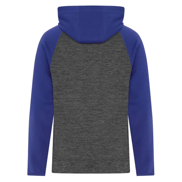 ATC™ DYNAMIC HEATHER FLEECE TWO TONE HOODED YOUTH SWEATSHIRT - ATC™ DYNAMIC HEATHER FLEECE TWO TONE HOODED YOUTH SWEATSHIRT - Image 15 of 16