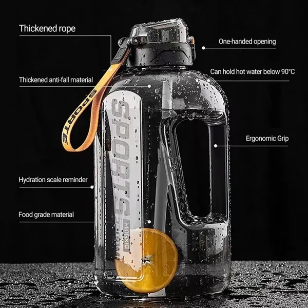 50oz Water Bottle with handle - 50oz Water Bottle with handle - Image 1 of 4