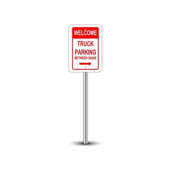 Truck Parking Only Signs (1ft x 1ft) SQFT - Truck Parking Only Signs (1ft x 1ft) SQFT - Image 0 of 1