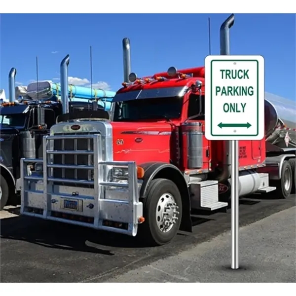 Truck Parking Only Signs (1ft x 1ft) SQFT - Truck Parking Only Signs (1ft x 1ft) SQFT - Image 1 of 1