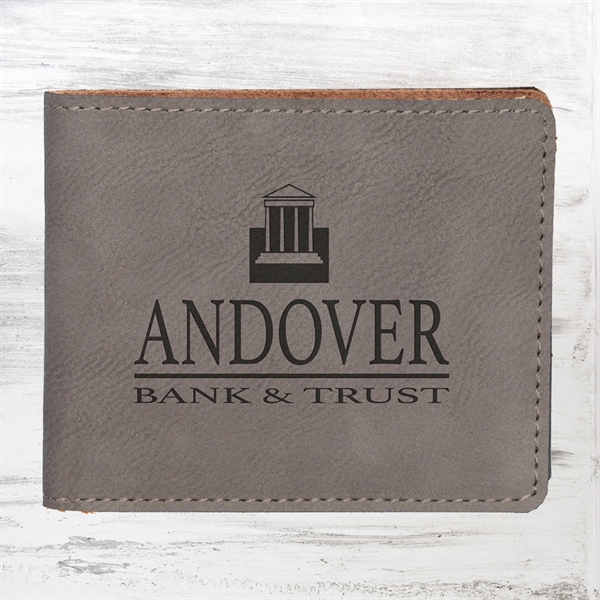 Leatherette Bifold Wallet