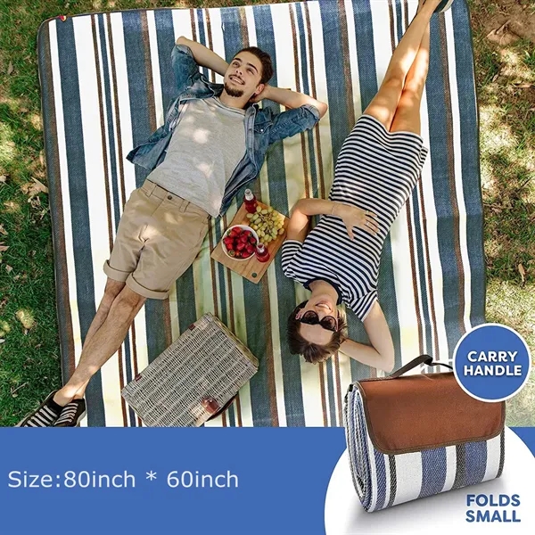 Camping Folding Picnic Blanket - Camping Folding Picnic Blanket - Image 2 of 5