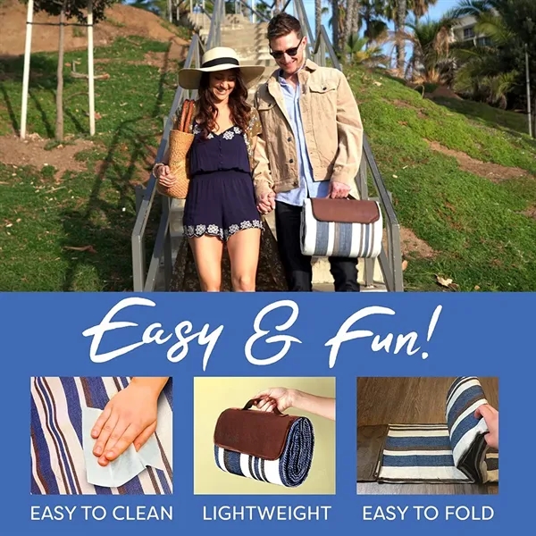 Camping Folding Picnic Blanket - Camping Folding Picnic Blanket - Image 3 of 5