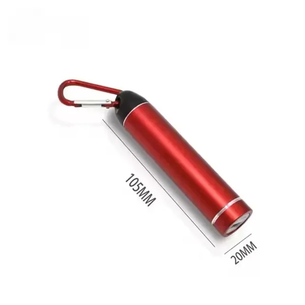 Portable 2600mAh Usb Charger Carabiner Power Bank For Hiking - Portable 2600mAh Usb Charger Carabiner Power Bank For Hiking - Image 4 of 10