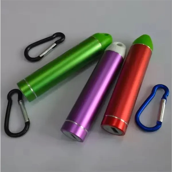 Portable 2600mAh Usb Charger Carabiner Power Bank For Hiking - Portable 2600mAh Usb Charger Carabiner Power Bank For Hiking - Image 10 of 10