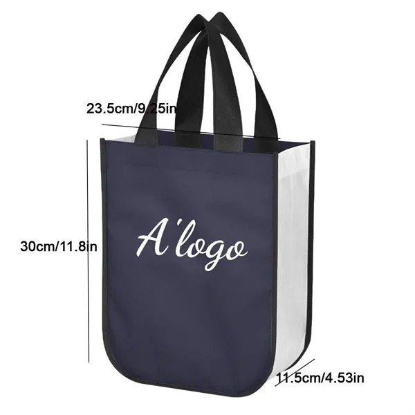Customized Laminated Non-Woven Tote Bag - Customized Laminated Non-Woven Tote Bag - Image 1 of 1