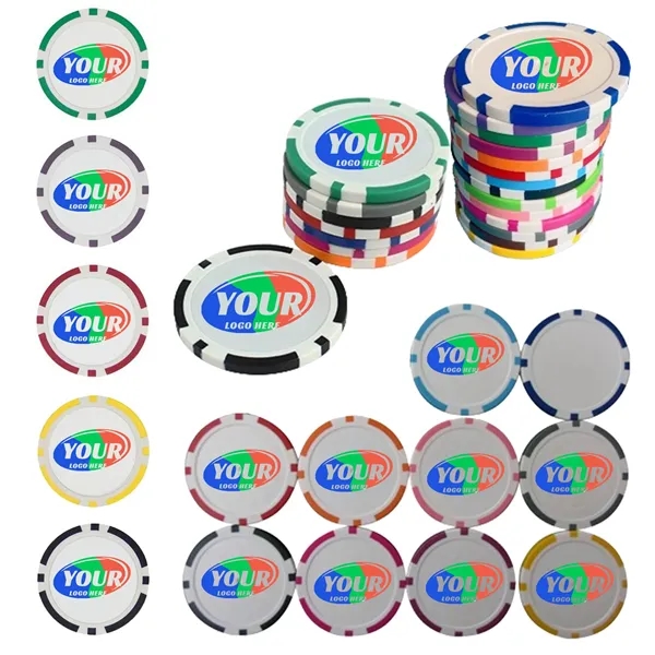 Full Color Custom Game Casino Poker Chip - Full Color Custom Game Casino Poker Chip - Image 0 of 1