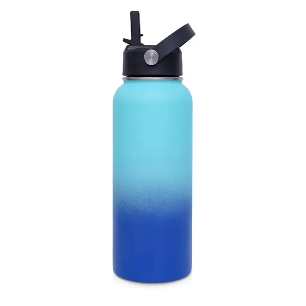 24 oz Water Bottle Vacuum with Straw Spout Lids - 24 oz Water Bottle Vacuum with Straw Spout Lids - Image 1 of 2