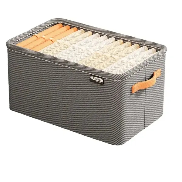 Fabric Cloth Storage Box - Fabric Cloth Storage Box - Image 2 of 3