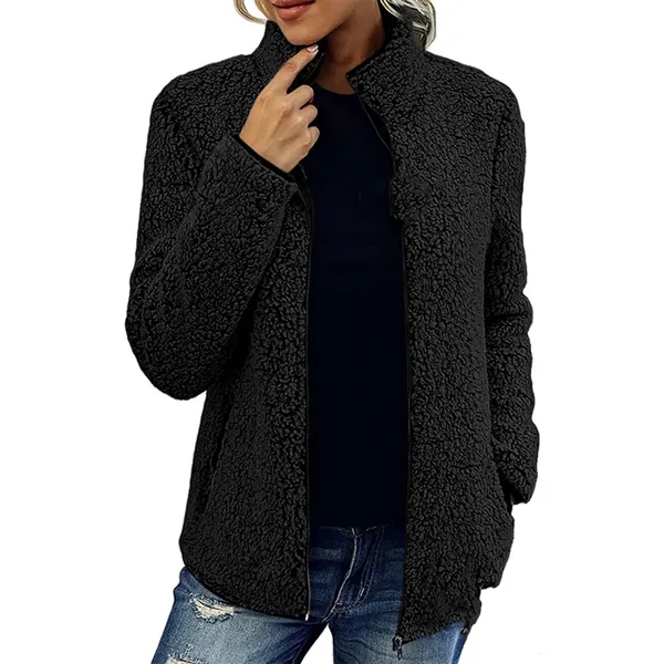 Women Fleece Jacket - Women Fleece Jacket - Image 2 of 9