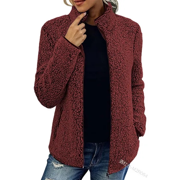 Women Fleece Jacket - Women Fleece Jacket - Image 3 of 9