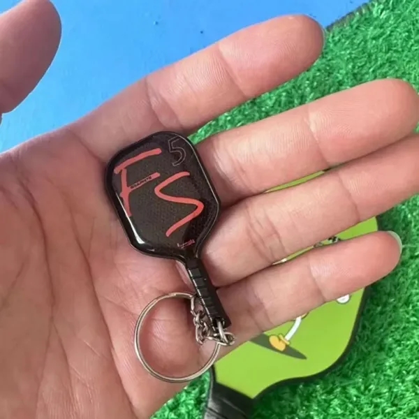 Pickleball Keychain - Pickleball Keychain - Image 3 of 3