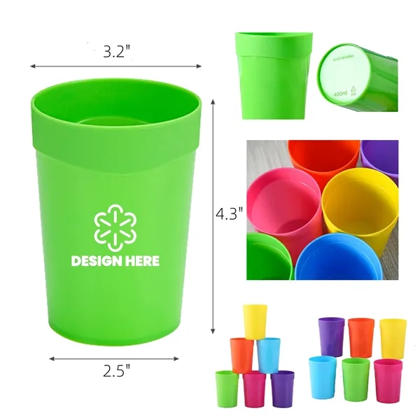 14oz Stadium Reusable Plastic Drinking Cup - 14oz Stadium Reusable Plastic Drinking Cup - Image 0 of 6