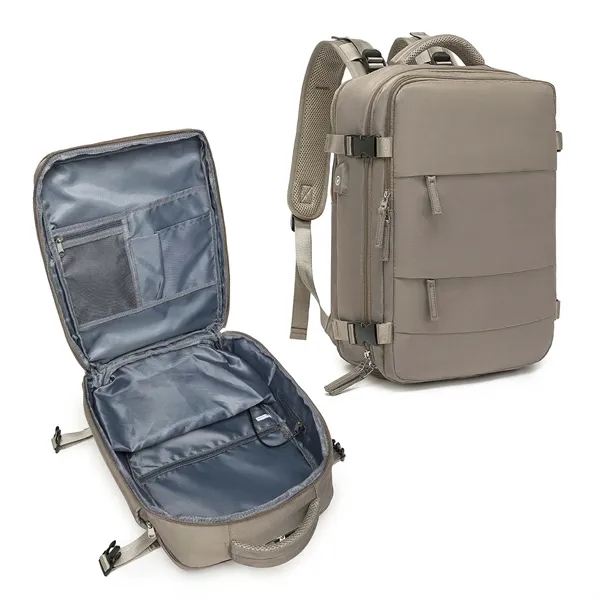 Unisex Laptop Backpack - Unisex Laptop Backpack - Image 3 of 9