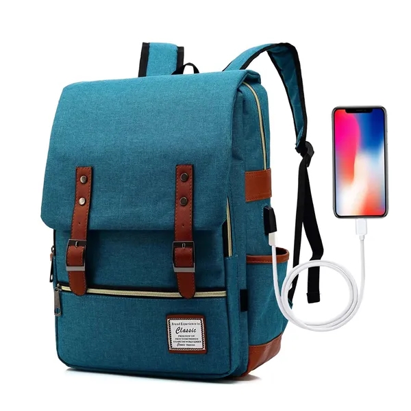 Laptop BackPack With USB Charing Port - Laptop BackPack With USB Charing Port - Image 1 of 8