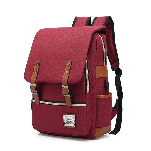 Laptop BackPack With USB Charing Port - Laptop BackPack With USB Charing Port - Image 4 of 8