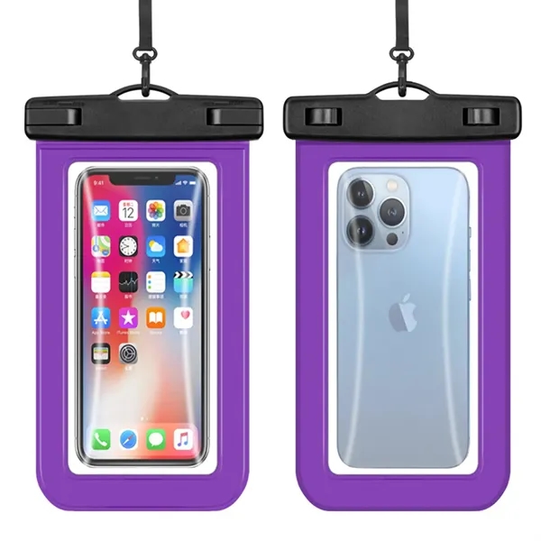 Waterproof Phone Pouch with Lanyard - Waterproof Phone Pouch with Lanyard - Image 2 of 13