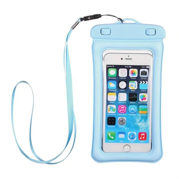 Universal Waterproof Phone Pouch with Lanyard - Universal Waterproof Phone Pouch with Lanyard - Image 5 of 8